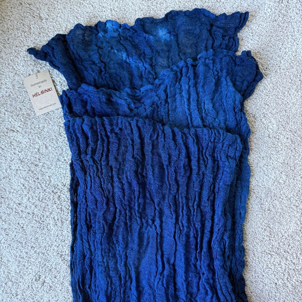 Handmade from Helsinki linen scarf